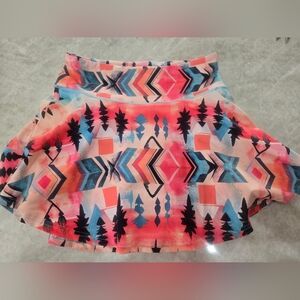 Constantly Varied Gear Vibrant Pink and Blue Skort